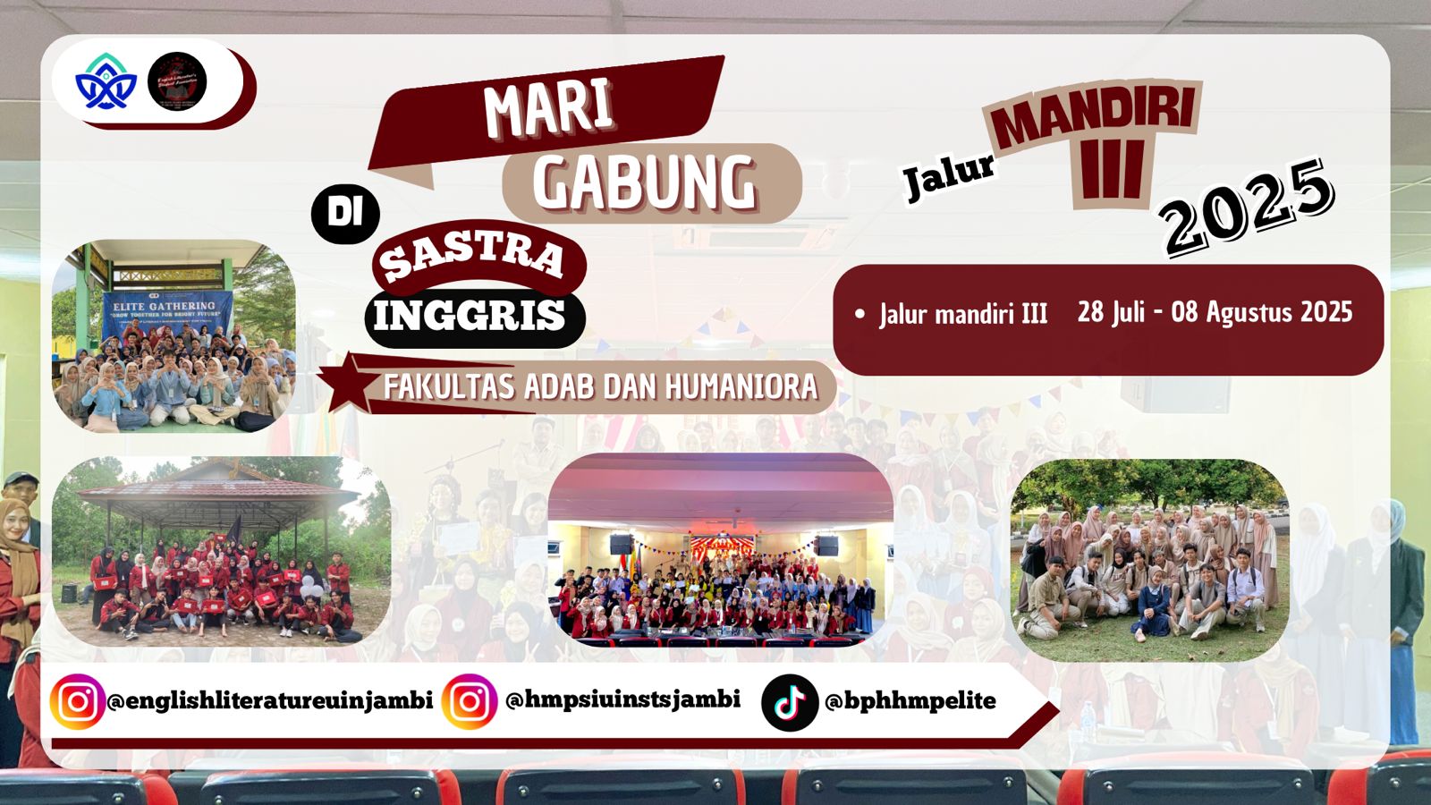 PENERIMAAN MAHASISWA BARU JALUR MANDIRI III